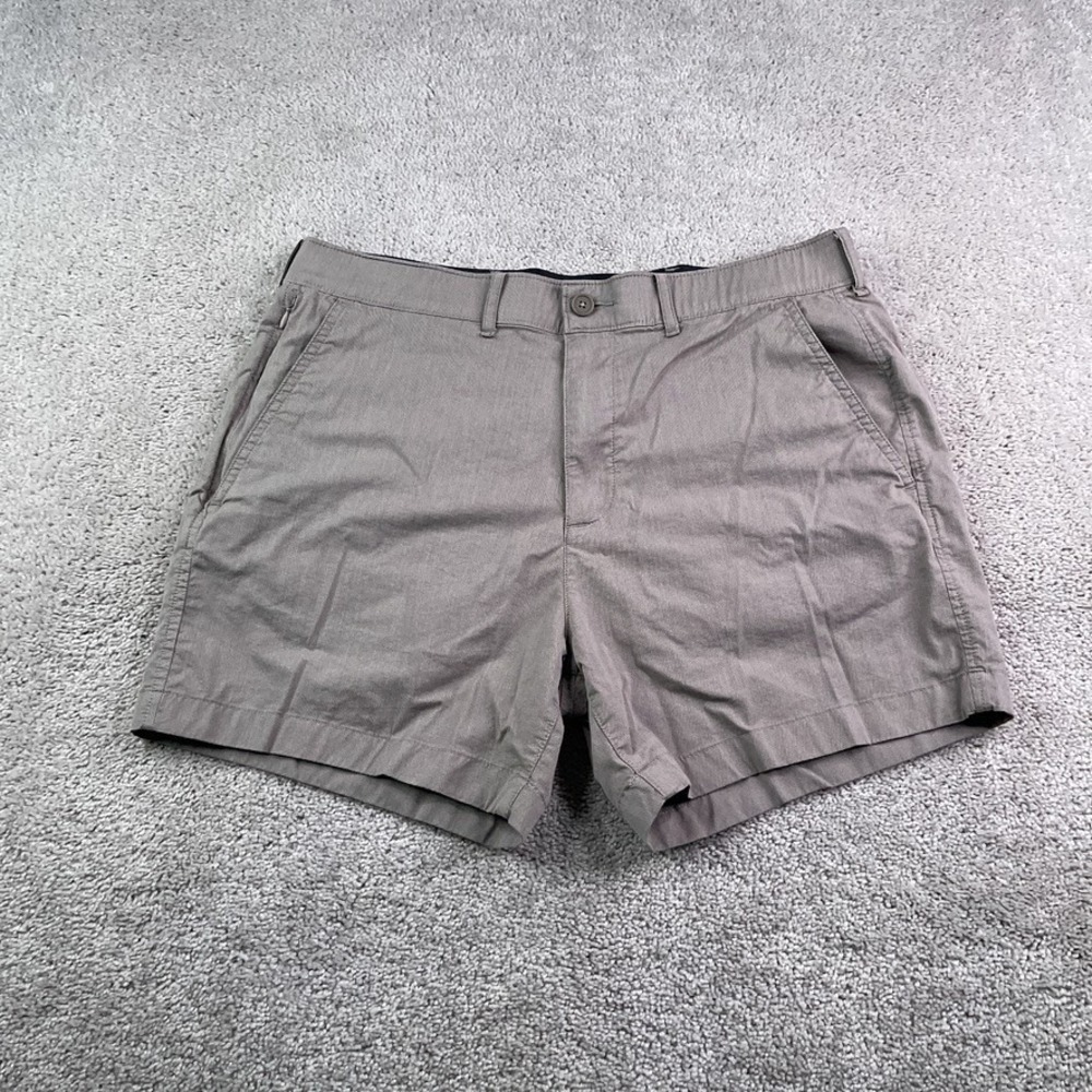 Abercrombie Fitch Shorts Mens 34 Brown All Day Stretch Chino Casual Summer